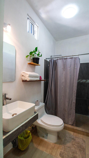 Bathroom 5, Hotel Vias Maya Bacalar, Othón P. Blanco