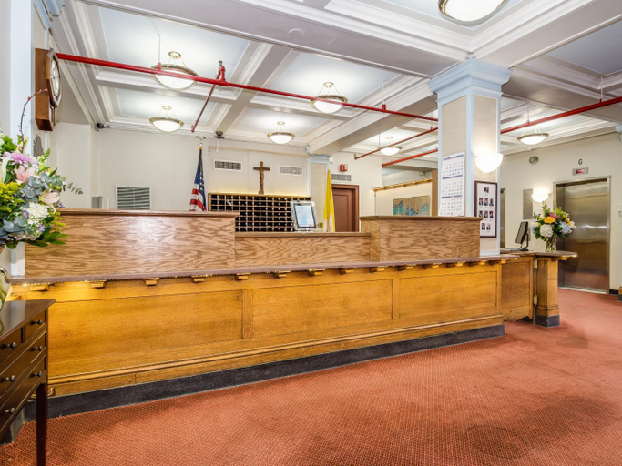 Public Area, Leo House, New York