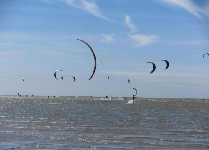 View from property 3, Bungalow by Water Near Rotterdam and Zeeland, Bernisse