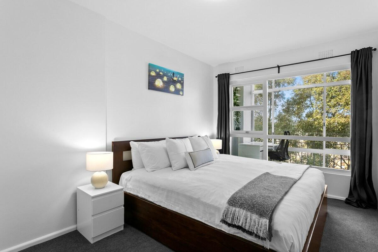 Bedroom, Harbour View 1 Bedroom Apartment, Sydney