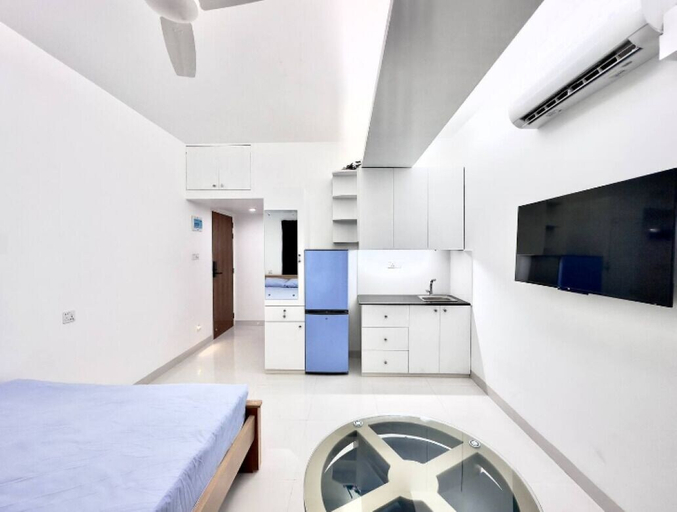 Bedroom 3, 330sqft 3 Modern Stay with Sauna Pool, Dhaka