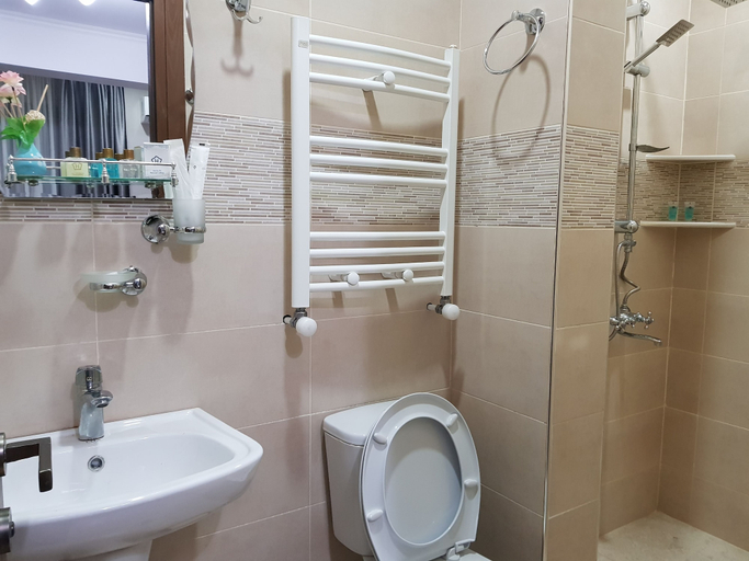 Bathroom, Gold Line Hotel, Tbilisi