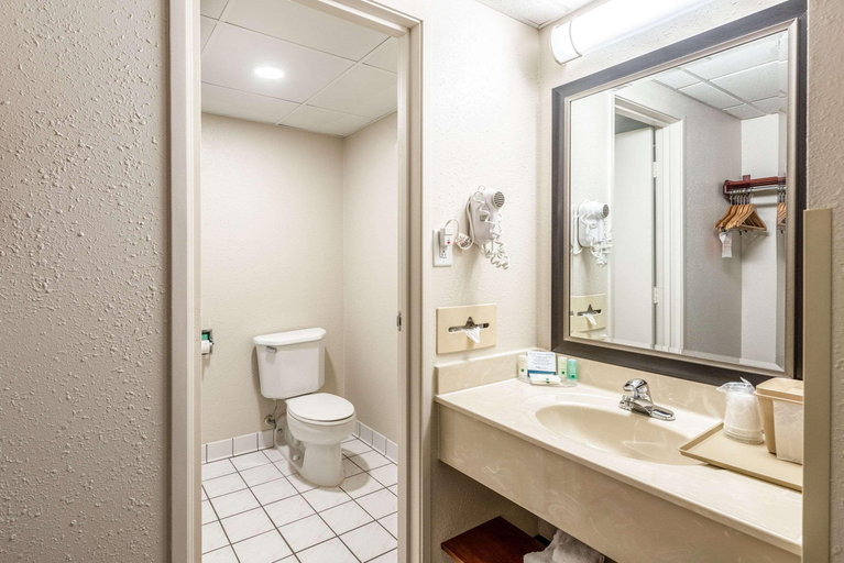 Bathroom 4, Quality Inn Bradley- Bourbonnais, Kankakee