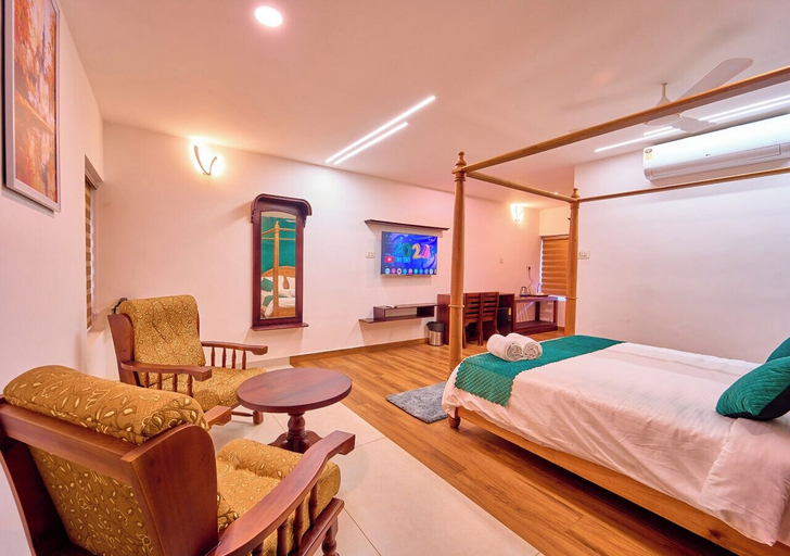 Bedroom 4, Voye Homes Signature Pool Resort Varkala, Thiruvananthapuram