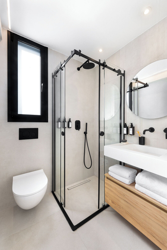 Bathroom 4, Seasalt Luxury Villas, Central Macedonia