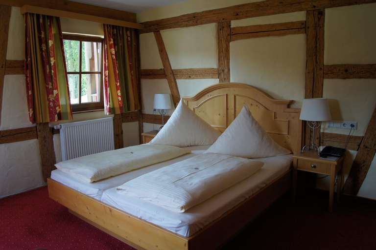 Bedroom, Gasthof Schonau, Ansbach
