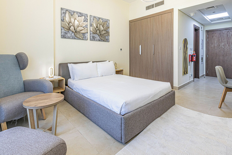 Bedroom 3, Cozy Studio in Azizi Shaista Al Furjan, Dubai