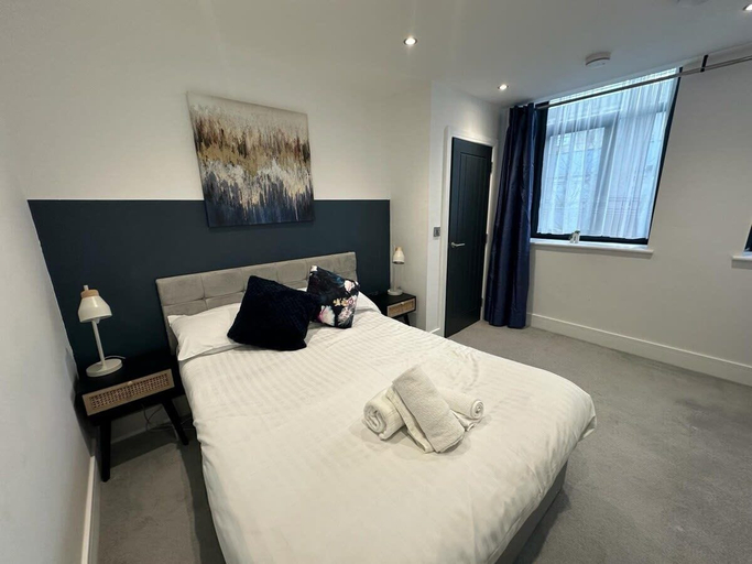 Bedroom 2, Kings Gate House Apartments, Peterborough