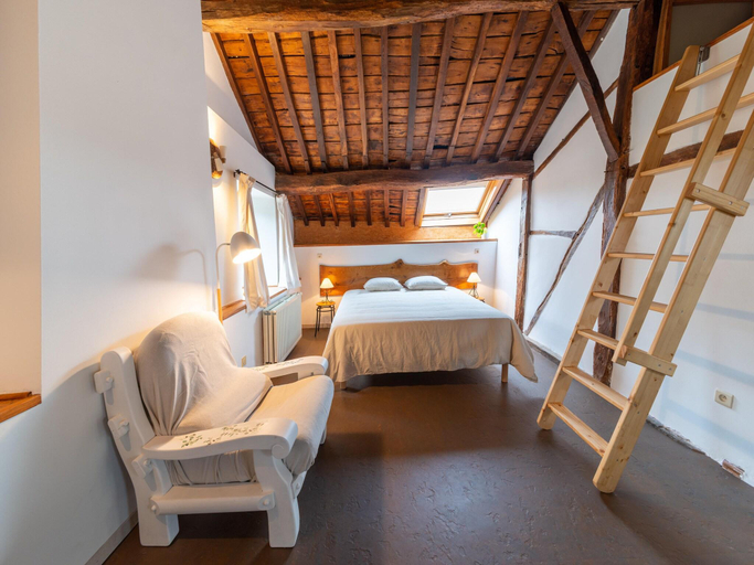 Bedroom 3, Riverside Loft in Esneux, Liège