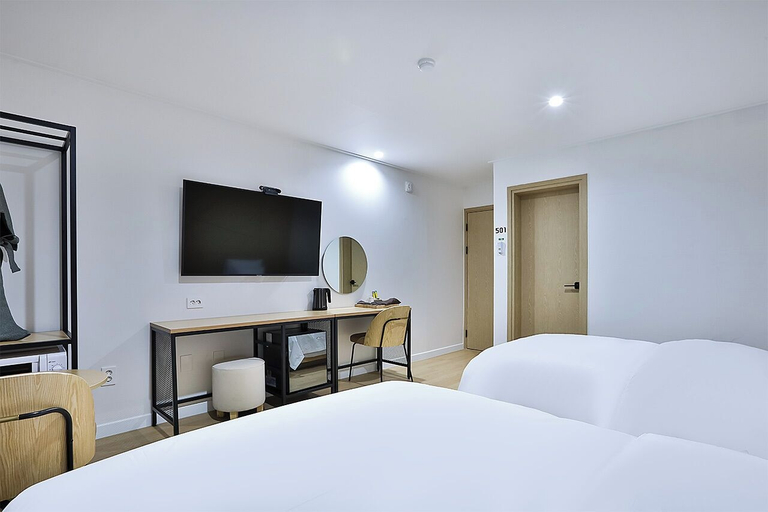 Bedroom 2, Brown Dot Hotel Gumi Okgye Branch, Gumi