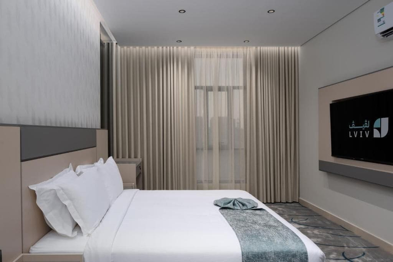 Bedroom 2, أجنحة لفيف (البدرانى) -Lafif Apartments (Al-Badrani), Al Madinah Al Munawwarah