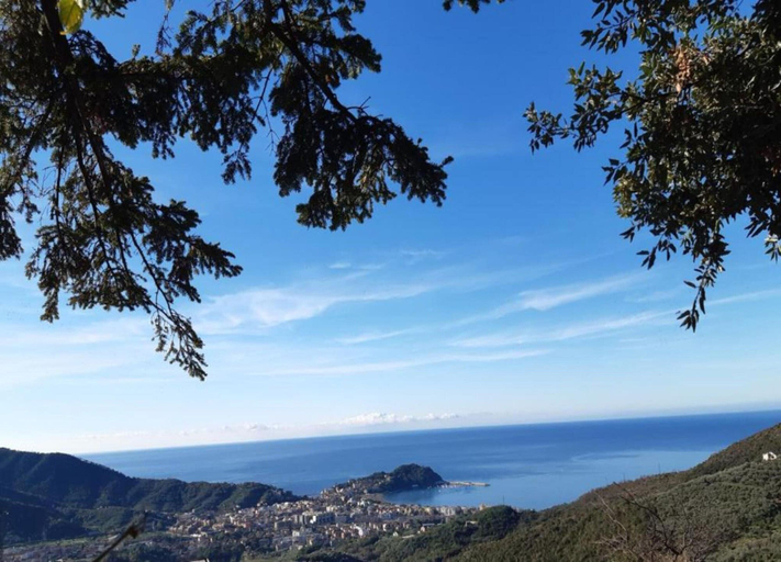 View from property 3, Hillside Retreat Near 5 Terre, Genova