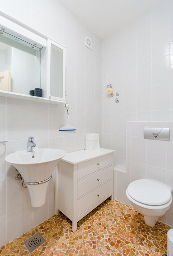 Bathroom, Apartments Villa Kameja, Okrug