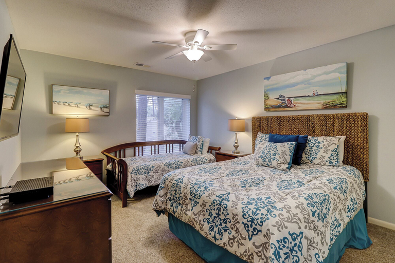 Bedroom 2, 2224 Heritage Villas at The Sea Pines Resort, Beaufort