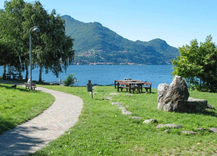 View from property 2, Apartment at Lago di Como Near Dervio Beach, Lecco