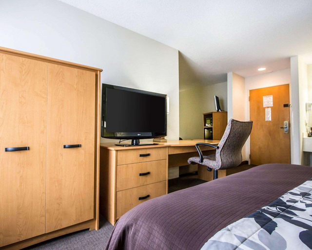 Bedroom 4, Sleep Inn & Suites Omaha Airport, Douglas