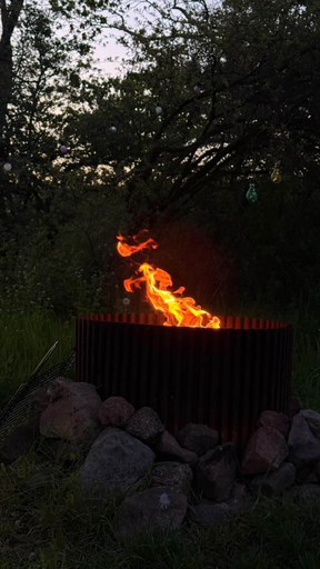 Fireplace, Glamping in Stunning Bell Tent in Bohemia, Plzeň - jih