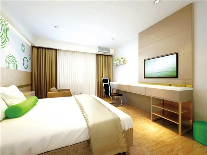 Bedroom 2, GreenTree Inn Express Datong High-Speed Railway Station Wanda Plaza Fangte, Datong