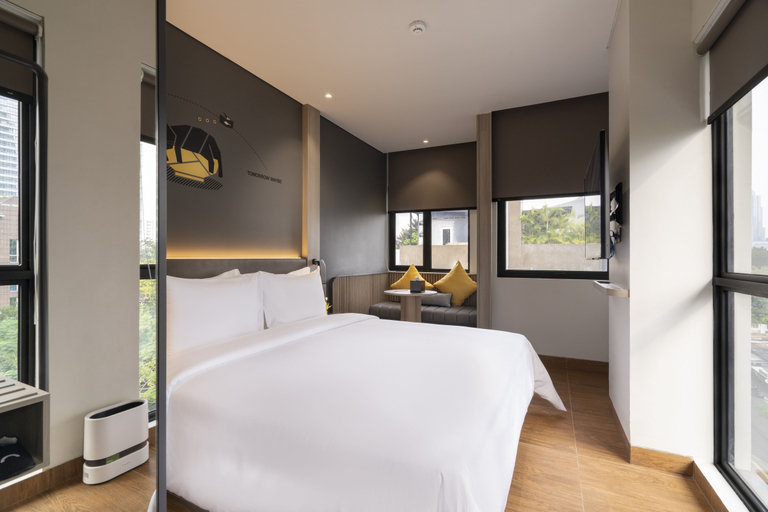 Bedroom 2, ROOMS INC Sudirman – Jakarta, South Jakarta