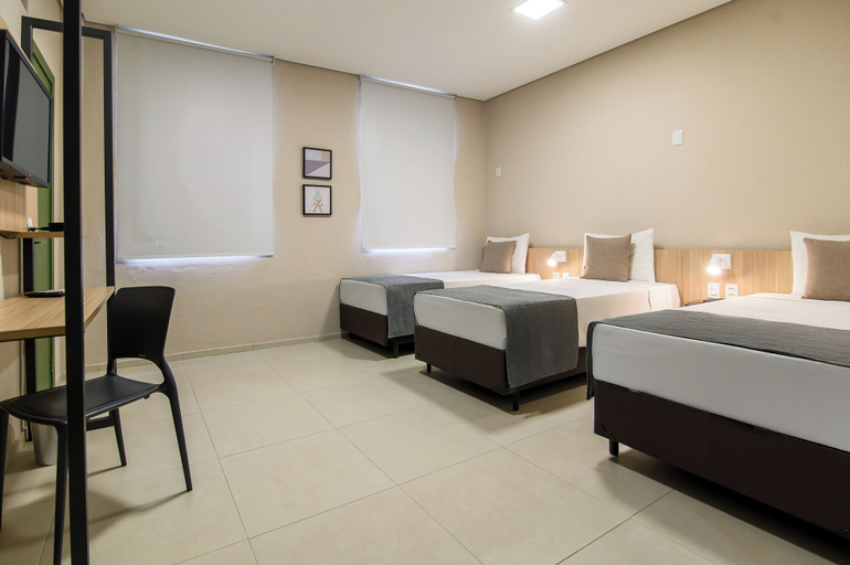Bedroom 3, Hotel Santa Cruz, Santa Cruz do Sul