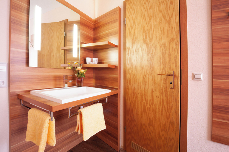 Bathroom, Hotel Garni Zum Wilden Mann, Hohenlohekreis