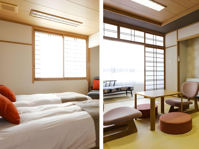 Bedroom 2, Dogo Onsen Hotel Katsuragi, Matsuyama