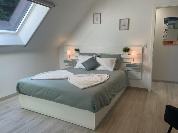 Bedroom 2, Modern house in Jalhay with terrace, Liège