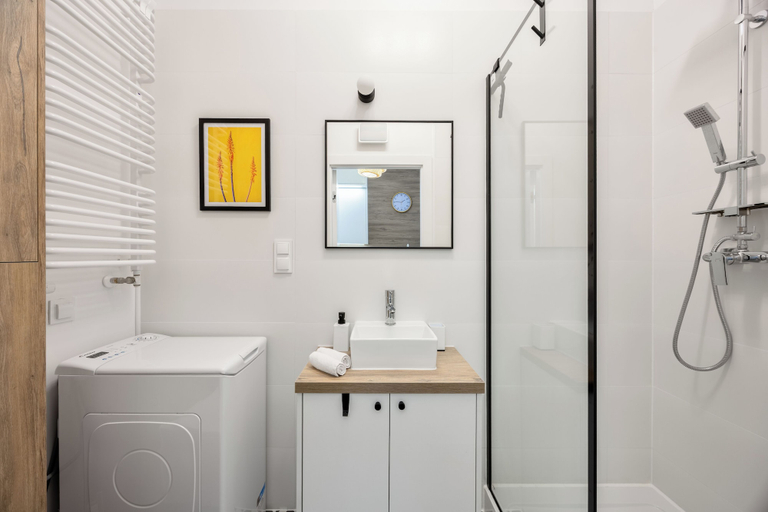 Bathroom 3, LILY APART - Rooftop Terrace Apartments by the Shipyard, Gdańsk City