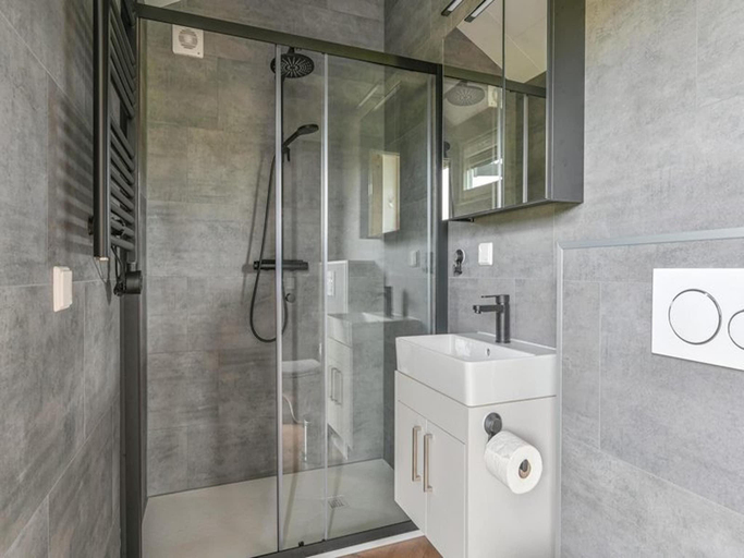 Bathroom 3, Chalet in Dutch Park with Garden and Terrace, Westerveld