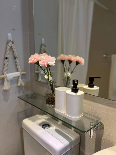 Bathroom 3, Santorini Suites, Taguig