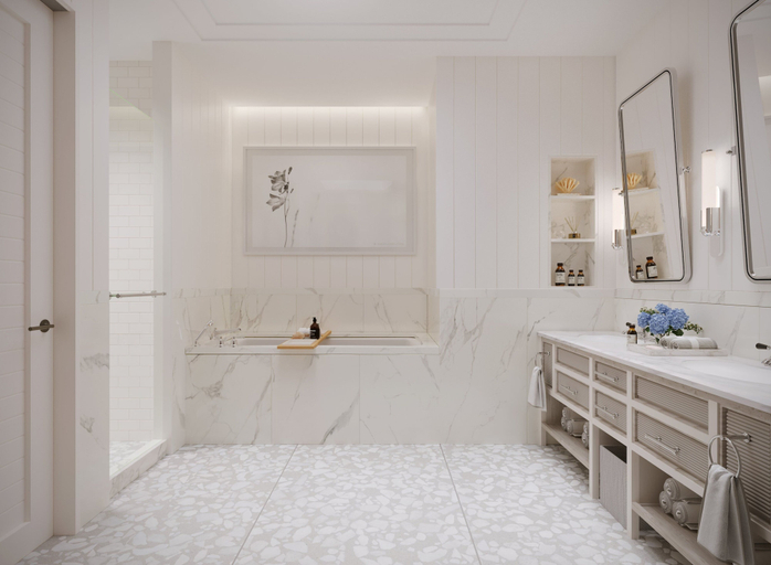 Bathroom 4, Naples Beach Club, A Four Seasons Resort, Collier