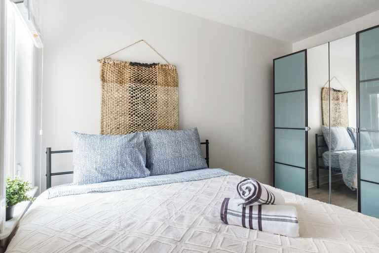 Bedroom 2, Charming Home in Little Portugal, Toronto