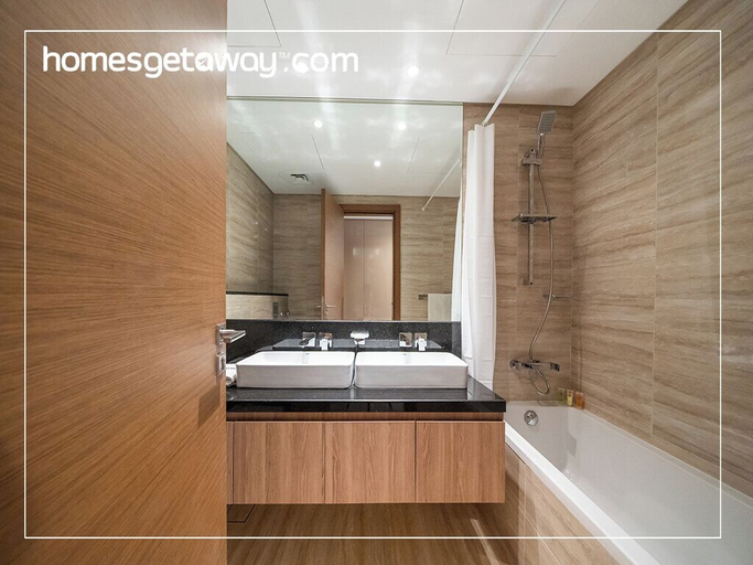Bathroom 4, Stylish 2BR Fully Furnished Unit at Business Bay, Dubai