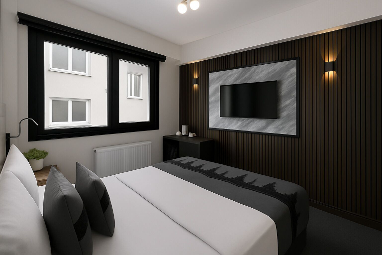 Bedroom 3, Black Art Otel, Beyoğlu