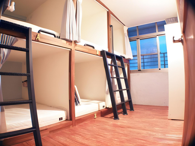 Bedroom 3, Knock Knock Hostel, Kaohsiung