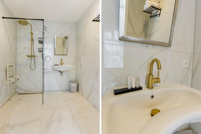 Bathroom 5, Novallure Short Stay Apartments, The Hague