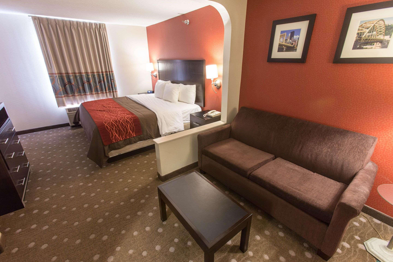 Bedroom 3, Comfort Inn Pittsburgh, Allegheny