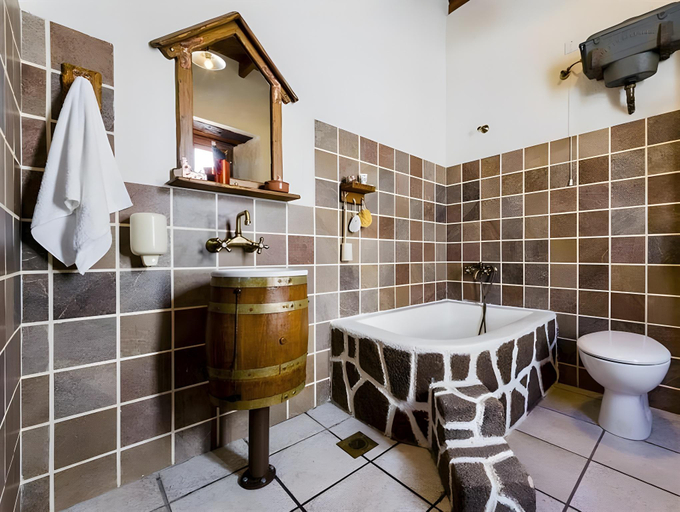 Bathroom 3, Koukos Rhodian Guesthouse - Adults Only, South Aegean