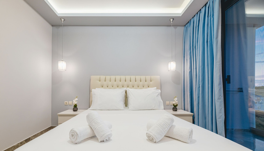 Bedroom 5, Christina Apartments, Ionian Islands