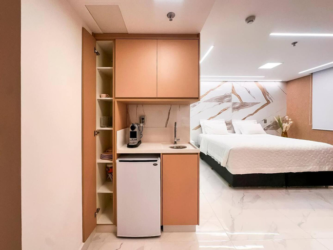 Bedroom 3, M N Flats - Flat Dentro Do Hotel WI Av Ibirapuera 2927, São Paulo