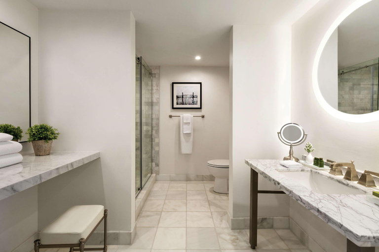 Bathroom 5, Hotel Ballast Tapestry Collection by Hilton, New Hanover