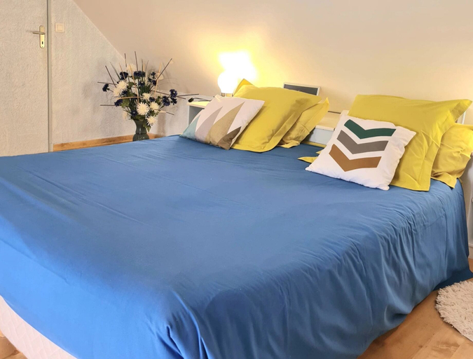 Bedroom 2, Chambres D'hôtes La Quèrière, Loir-et-Cher