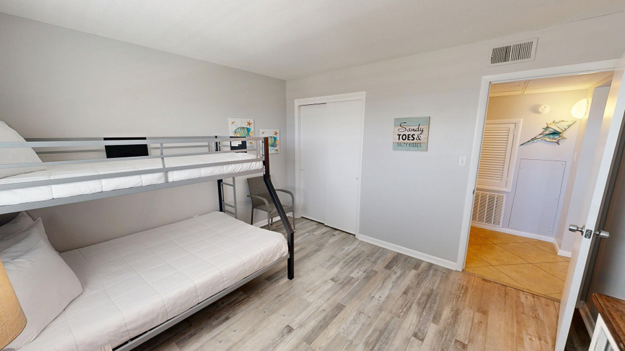 Bedroom 3, Venus 306 is a 3 BR steps to Pool with easy beach access - sleeps 9 by RedAwning, Okaloosa