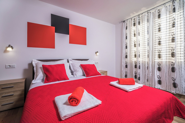 Bedroom 2, Apartments & Rooms Sunshine Home, Vela Luka