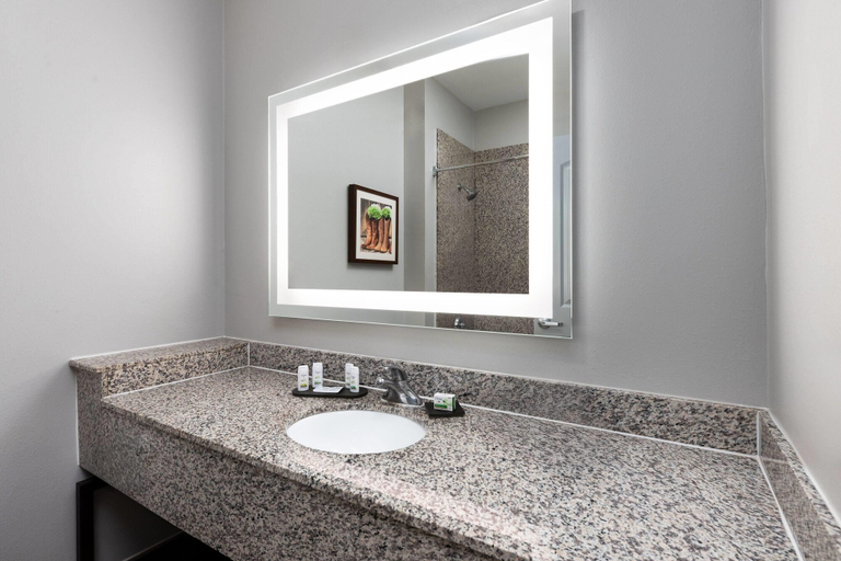 Bathroom 4, La Quinta Inn & Suites by Wyndham-Brookshire-West Katy, Waller