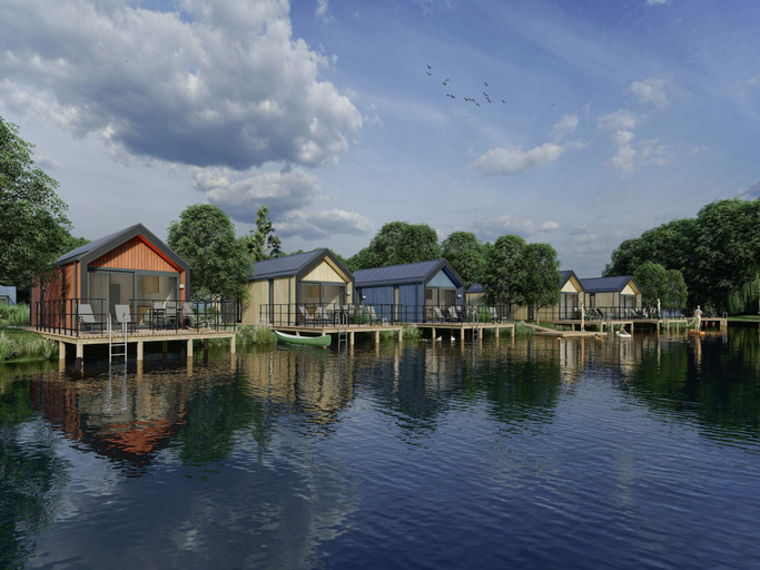 5, Lodge by the Lake in Arcen with Water Terrace, Arcen en Velden