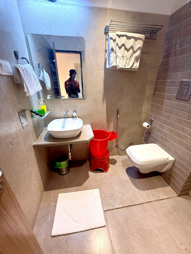 Bathroom 4, The Byke Suresh Plaza, Nashik