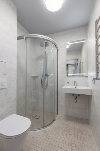 Bathroom 3, Roze Park Rooms, Liepaja