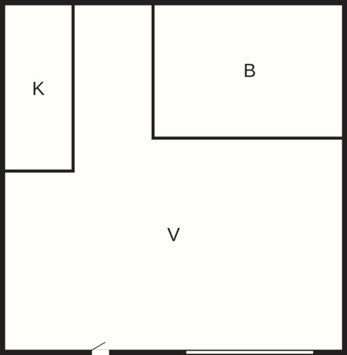 Floor plan, Amazing Holiday Home With Terrace, Gribskov