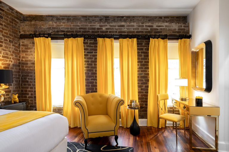 Bedroom 2, The Vendue, Downtown Art Hotel, Charleston